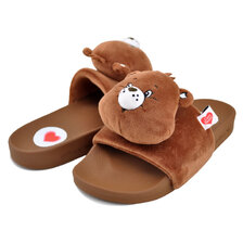 adidas ADILETTE W CARE BEARS DUBR/FTWWHT/PREBRN KH9953画像