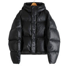MM6 Maison Margiela Hooded Puffer Jacket SH0AM0098-M36016画像