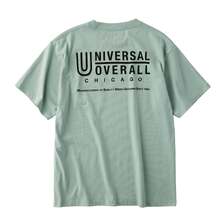 UNIVERSAL OVERALL UO BACK LOGO S/S T U2613219G-A画像