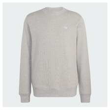 adidas Originals TREFOIL ESSENTIALS CREW FRENCH TERRY Medium Grey Heather KT2453画像