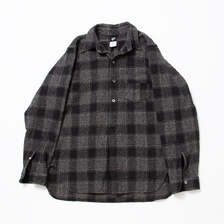 THE CORONA UTILITY W.C.W SHIRT PULLOVER / Black &times; White CS005-26-05-M画像