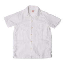 UES Herringbone Double Gauze S/S Shirt White 552605画像