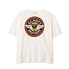 Schott CIRCLE LOGO T-SHIRT 7826234005画像