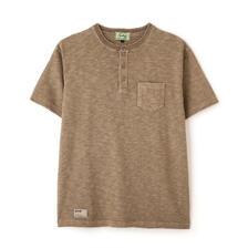 Schott SLUB HENLEY T-SHIRT 7826234002画像