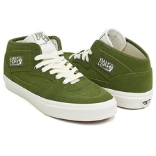 VANS HALF CAB DECON SUEDE GREEN VN000EATCX1画像