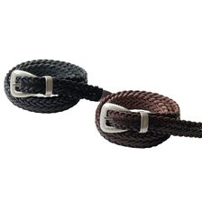 Subciety Leather mesh belt 155-81268画像