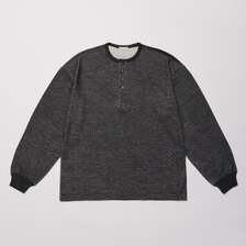 ULTERIOR W/C HONEYCOMB HENLEY-NECK TOP UCS120-LC270画像