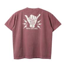 BARNS Pigment Dye "G.O.A.T." S/S T-shirt HANG LOOSE BR-26313画像