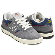 new balance NUMERIC UN306CYZ GREY / NAVY画像