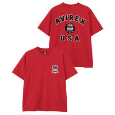 AVIREX SIGNATURE VARSITY LOGO T-SHIRT 7836934016画像