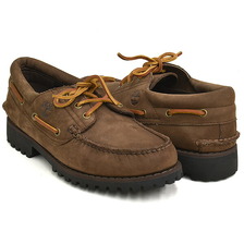 Timberland 3-EYE CLASSIC LUG DARK BROWN NUBUCK A2PDQ-W07画像