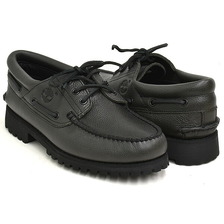 Timberland 3-EYE CLASSIC LUG ALL OVER BLACK FULL GRAIN A2PDQ-ANI画像