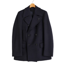 LARDINI Pea Coat Virgin Wool Beaver 6216-7ECHO5601画像