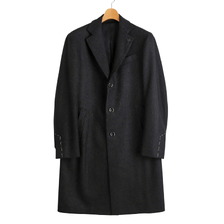 LARDINI Chester Coat Wool Cashmere Herringbone 6216723636Q7609画像