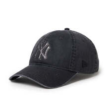 NEW ERA 9TWENTY Rhinestone ラインストーン ニューヨーク・ヤンキース ブラック 15137181画像
