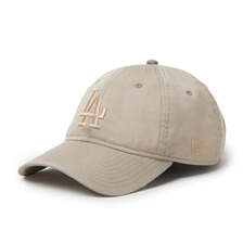 NEW ERA 9FORTY アンストラクチャード Sun-Faded ロサンゼルス・ドジャース ペブル 15137044画像
