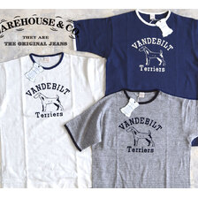 WAREHOUSE Lot 4059 リンガーT VANDEBILT画像