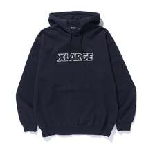 X-LARGE STANDARD LOGO HOODED SWEATSHIRT 101263012003画像