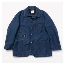 Soundman Coverall Jacket Birmingham Black Indigo 3740-651C画像