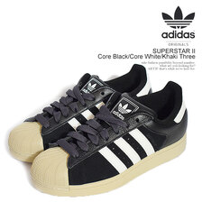 adidas Originals SUPERSTAR II Core Black/Core White/Khaki Three KJ9948画像