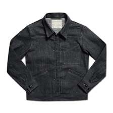 DALEE'S & CO 81B 1930s Denim Zip Jacket BLACK.DENIM画像