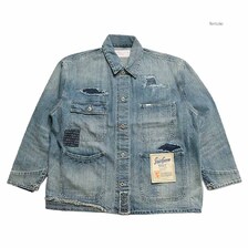 UNIVERSAL OVERALL HERITAGE LINE 12.75oz CONE DENIM COVERRALL REMAKE HT2433400-F画像
