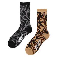 AVIREX TRIBAL CAMOUFLAGE SOCKS 2PACK‐SET 7836972009画像