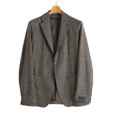 TAGLIATORE SINGLE JACKET G-LIGHT12K GLENCHECK G-LIGHT12K-610066Q画像