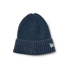 NEW ERA リブ カフニット Italian Wash イタリアンウォッシュ ネイビー 15119612画像
