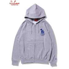 COOKMAN Zip Hoodie Chef Hat LA Heather Gray 231-63161画像
