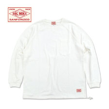 BIG MIKE Honeycomb Waffle Sunglasses Pocket Midweight L/S 102638792画像