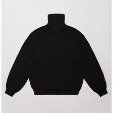 ULTERIOR SUPER FINE WOOL COTTON TURTLE-NECK TOP UCS118-LC269画像