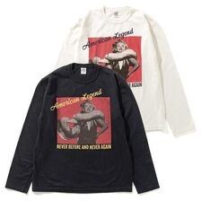 TOYS McCOY LONG SLEEVE TEE "AMERICAN LEGEND" TMC2648画像