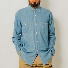 BIG MIKE Chambray Classic L/S Shirt 102015300画像