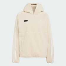 adidas ADILUNA S2 x JENNIE FLEECE HOODIE JACKET Bliss LD4967画像