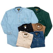 COBRA CAPS Heavy Denim Shirt, Long Sleeve画像