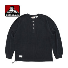 BEN DAVIS Big Waffle Wide L/S Henley 1050-26780040画像