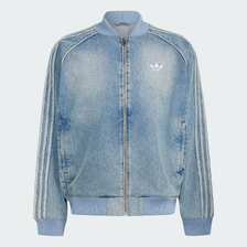 adidas Originals SST Adicolor Light Wash Denim Track Top KS4962画像
