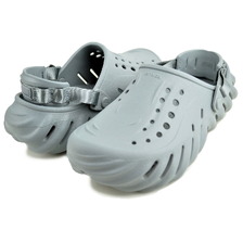 crocs ECHO CLOG CONCRETE 207937-0Z3画像