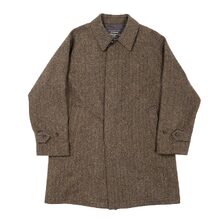 Workers Bal Collar Coat Ichinomiya Tweed画像