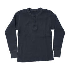 UES Big Waffle Henley-Neck T-Shirt 66BW画像