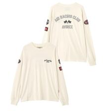 AVIREXA.A.R.C FADED EMB. L/S T-SHIRT 7836230037画像