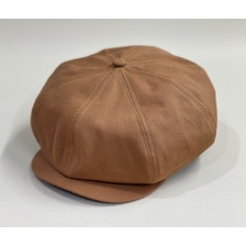 DAPPER'S LOT1886 MW Type GM Casquette With Small Top Button 9.7oz BROWN DUCK画像