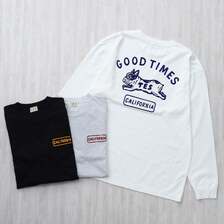 The Endless Summer TES GOOD TIME FLOCK PT LONG SLEEVE T-SHIRT 267743120312画像