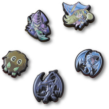 crocs JIBBITZ CHARMS YUGIOH MONSTERS 5 PCK 10019708画像