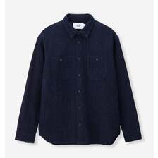 MOMOTARO JEANS SASHIKO WORK SHIRTS MMLS6018画像