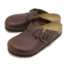 BIRKENSTOCK Boston WB REGULAR VINTAGE WOOD ROAST 1030703画像