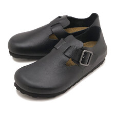 BIRKENSTOCK London WB REGULAR VINTAGE WOOD BLACK 1030176画像