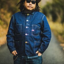 TCB jeans Cat A Log Chore Coat 10OZ画像