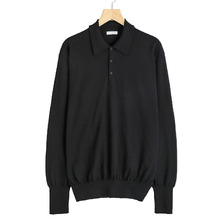 KAPTAIN SUNSHINE Cotton Wool high-gauge Knit Polo KS26FKN04画像